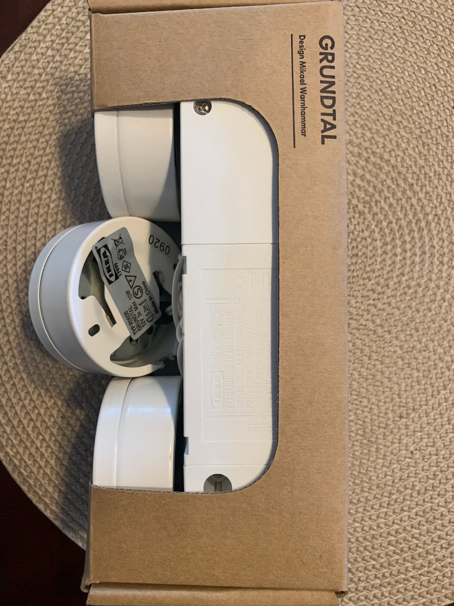 IKEA GRUNDTAL 3-pack spotlights