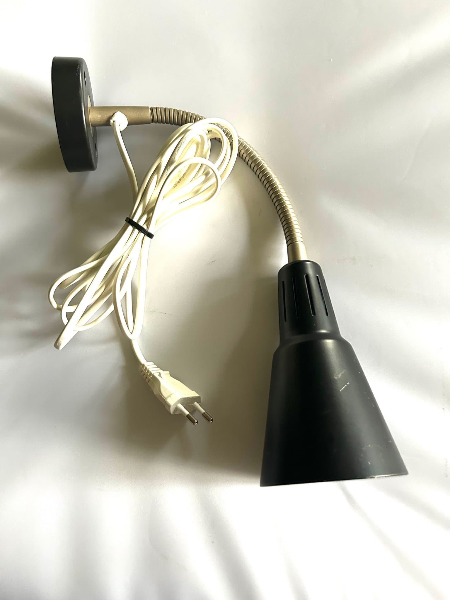 IKEA Kvart svart Vägglampa - Marianne och Knuf Hagberg Design