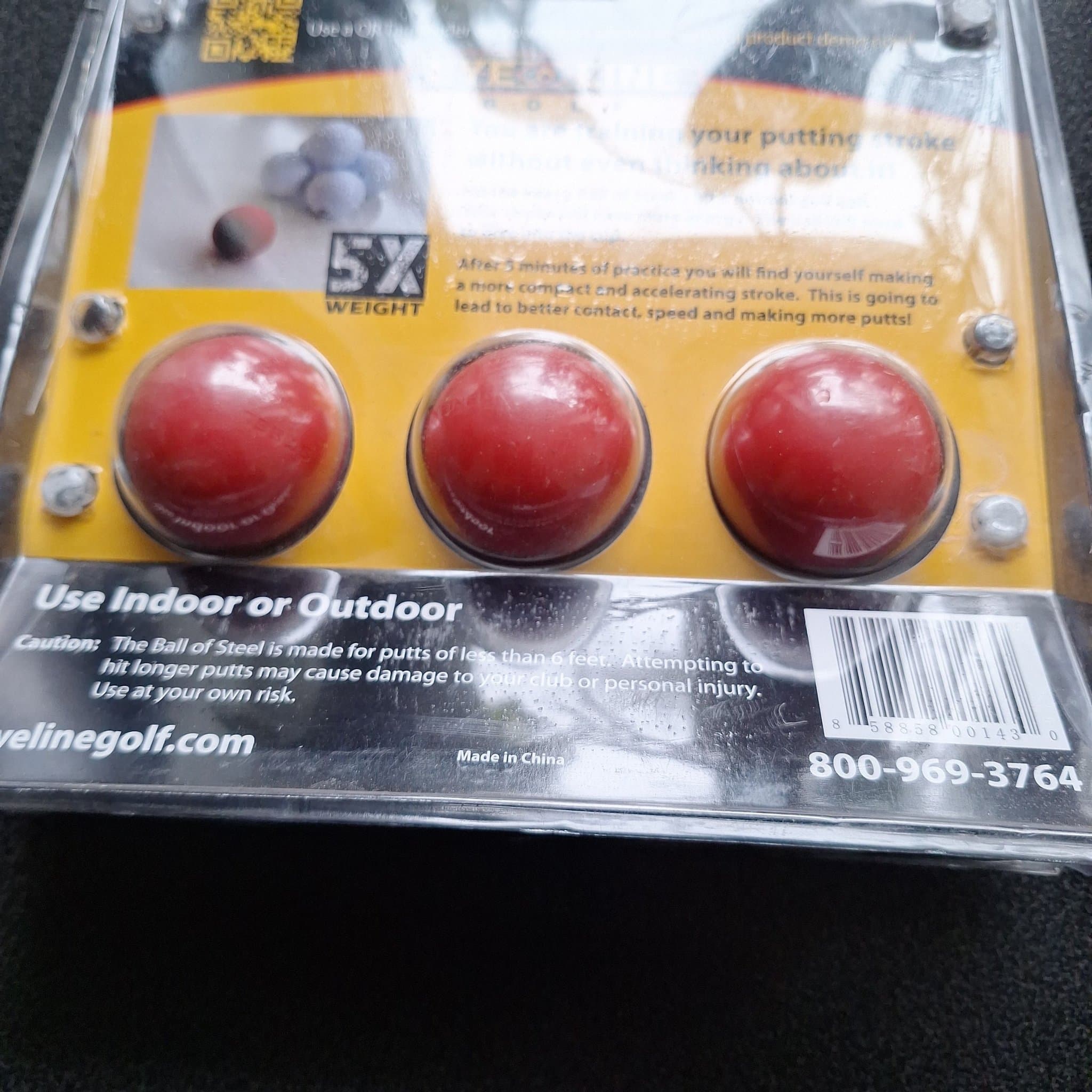 Ball of Steel Putting Träningsbollar 3-pack