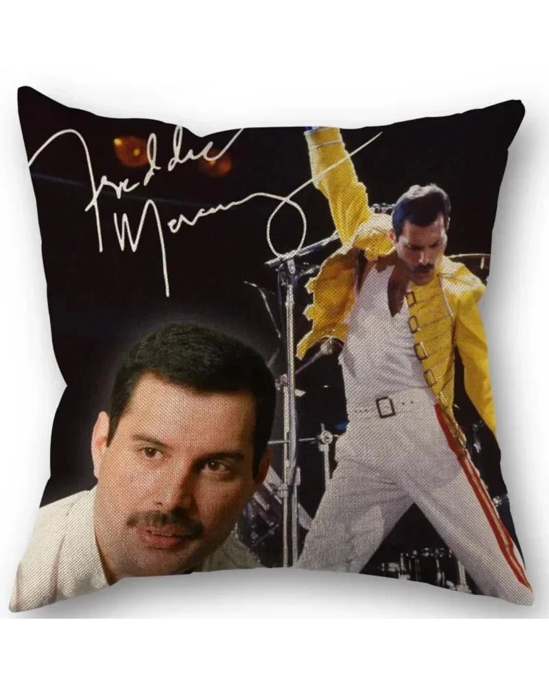 Flerfärgadt kuddfodral