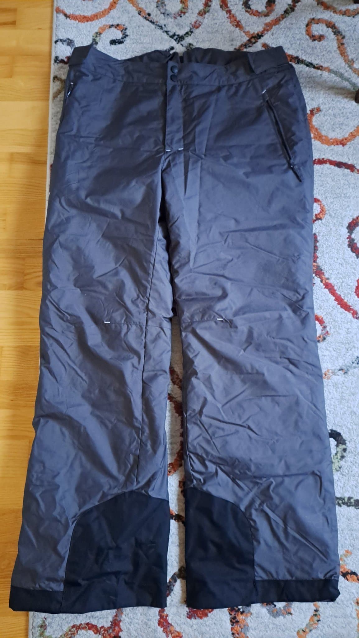 Decathlon gråa skidbyxor, storlek XL