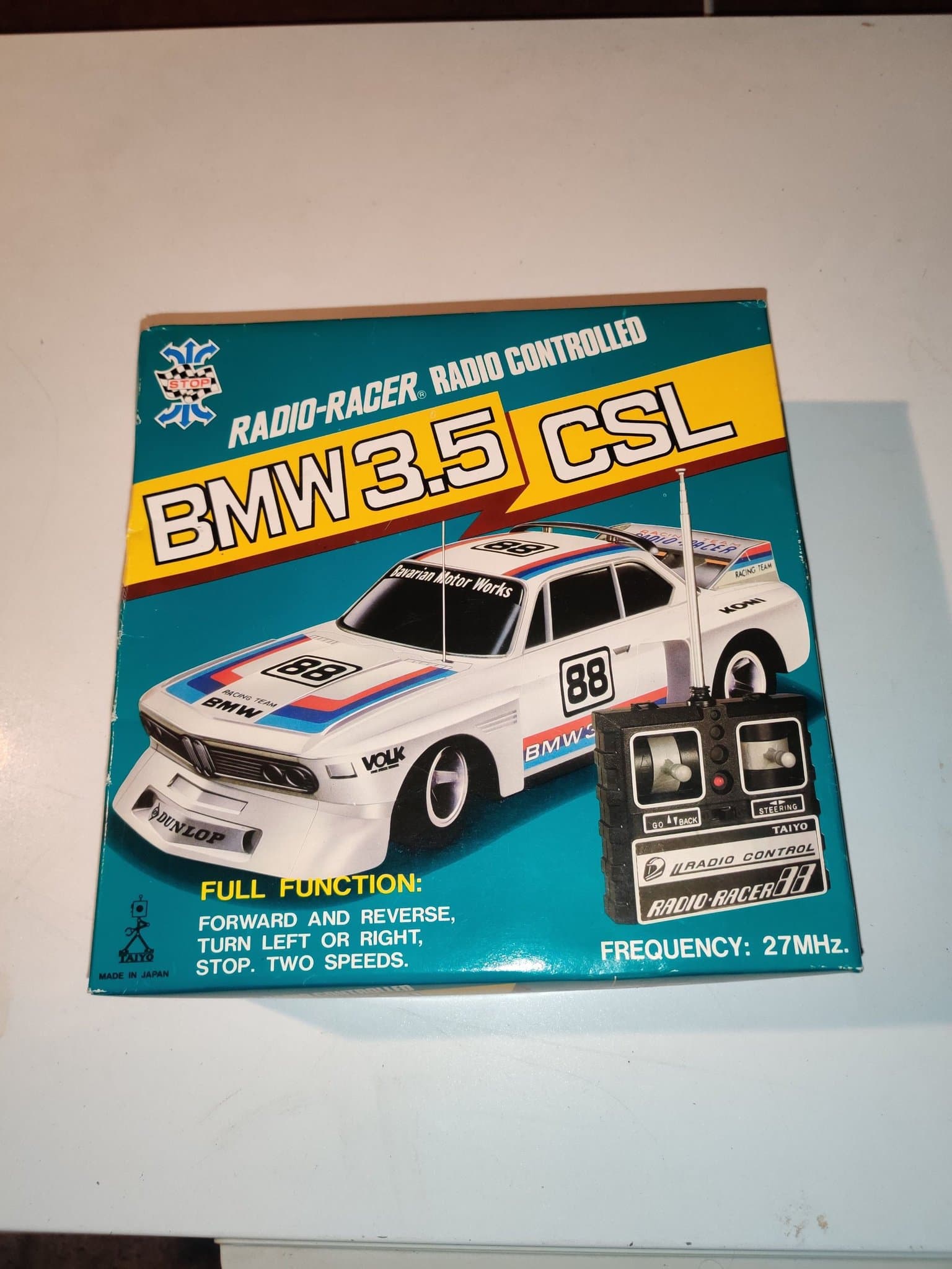 Taiyo Radio-Racer BMW 3.5 CSL Fjärrstyrd Bil