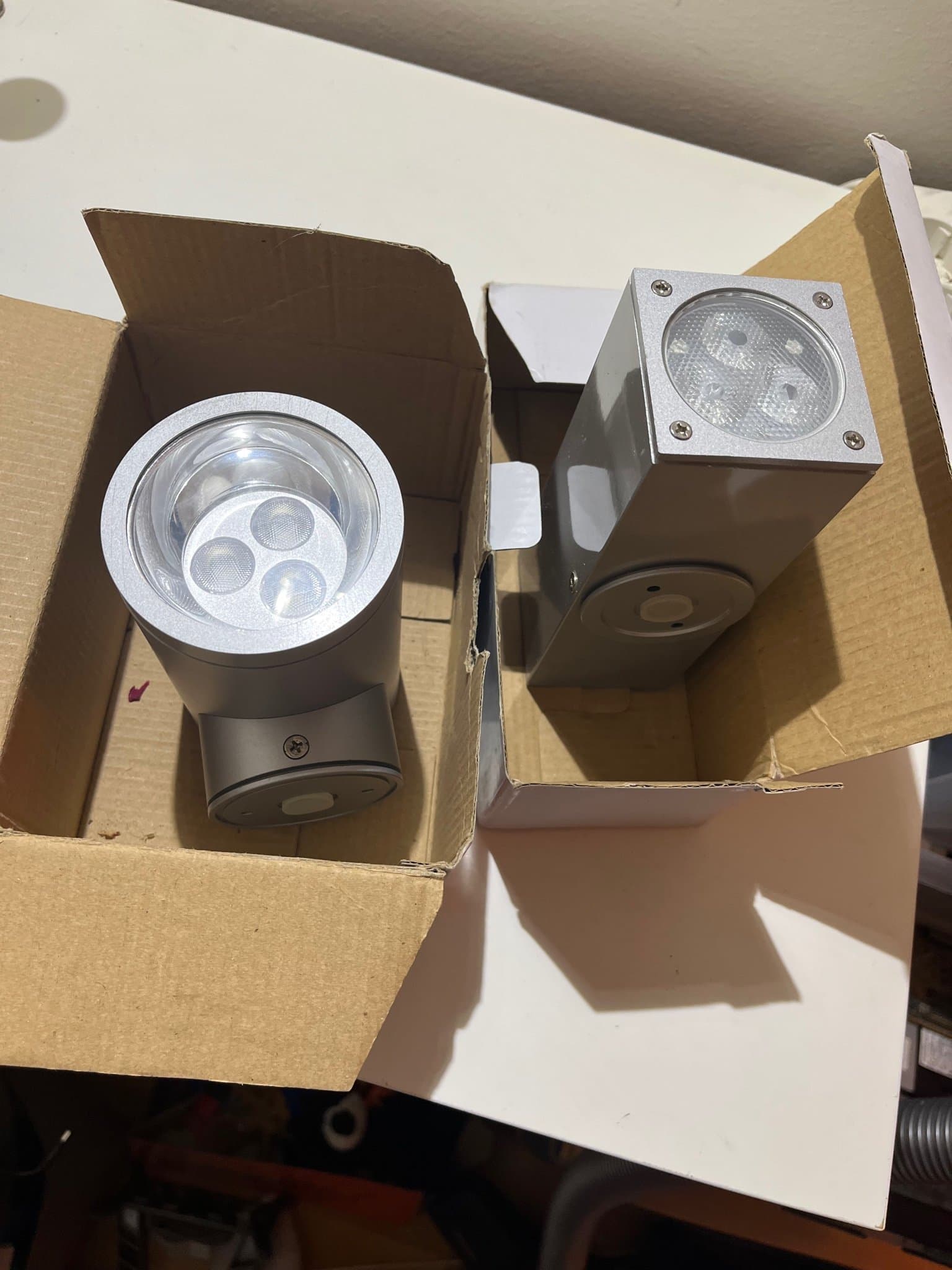 LED utomhus Vägglampor - 3W, 3000K