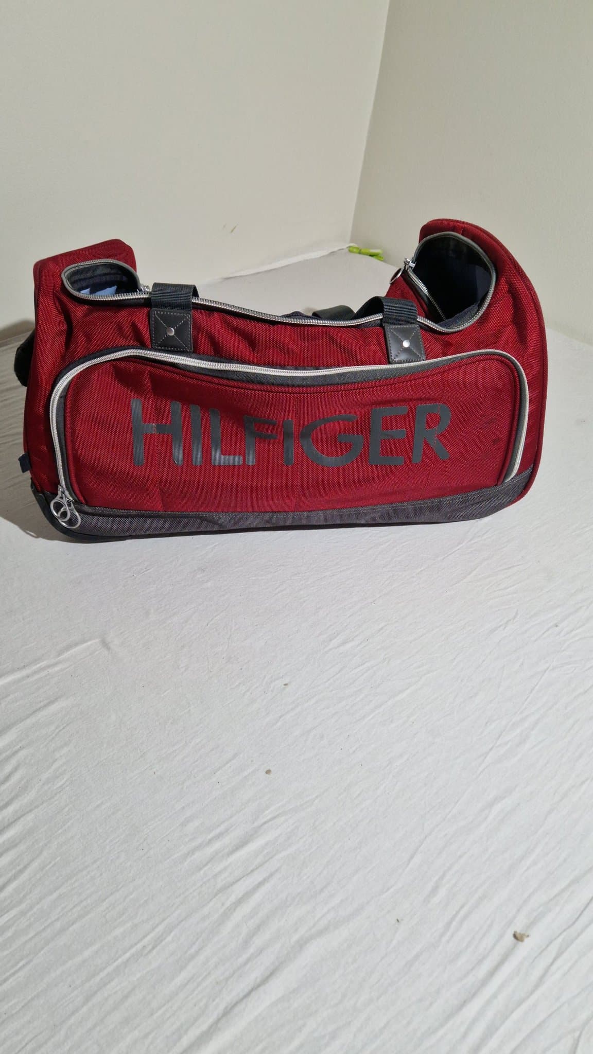 Tommy Hilfiger röd trolley, Resväska, Sportväska