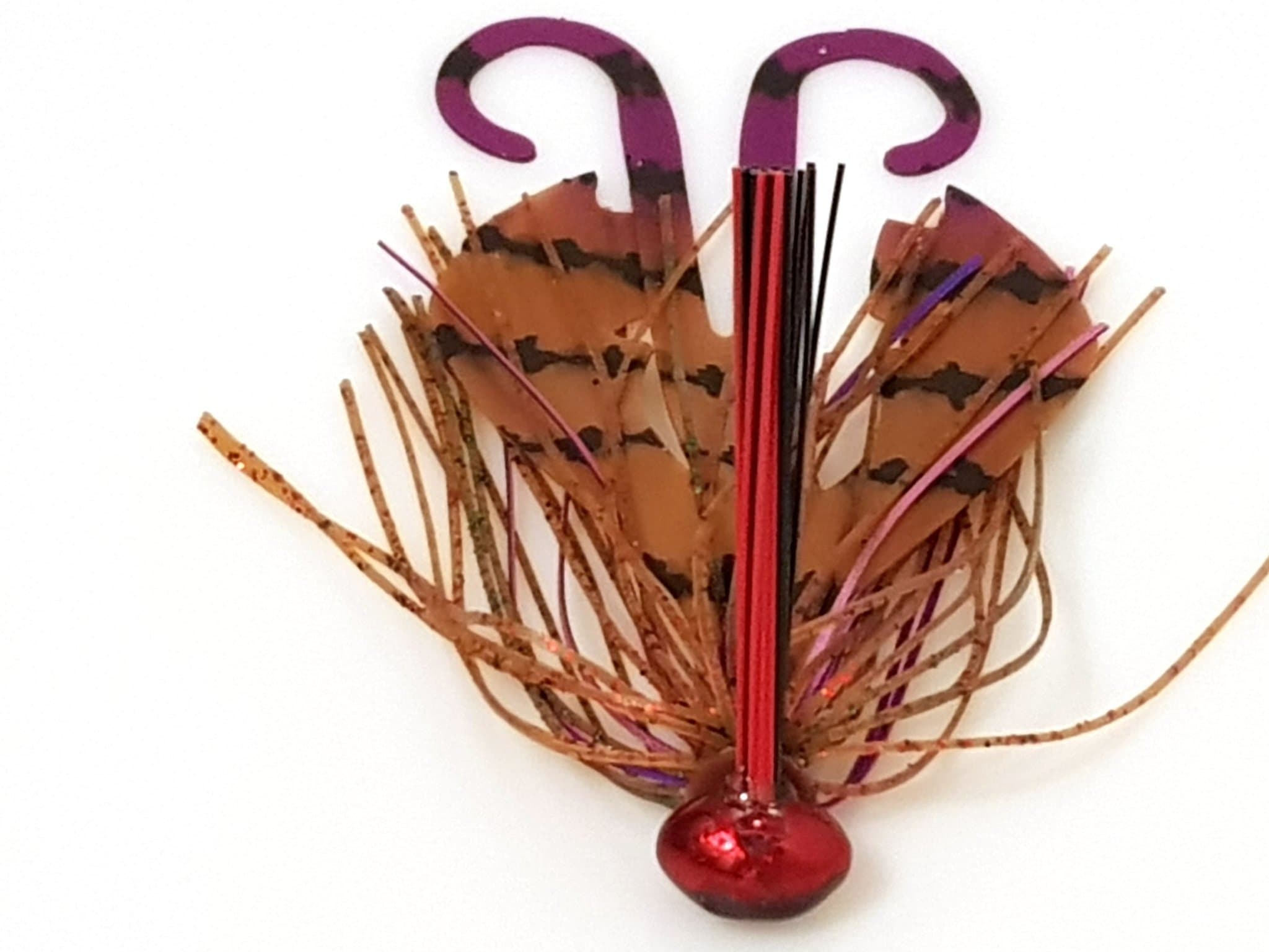 Weedless Football Jigg Mustad Flat Eye-10g (Spinnare Skeddrag Drag Wobblers)