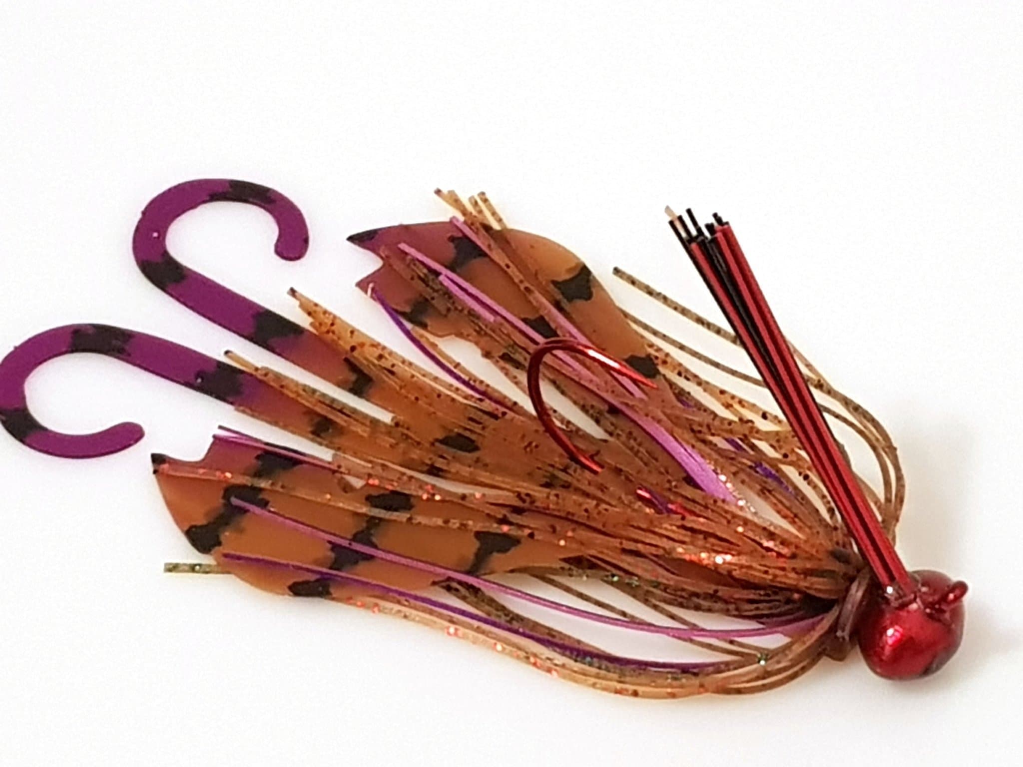 Weedless Football Jigg Mustad Flat Eye-10g (Spinnare Skeddrag Drag Wobblers)