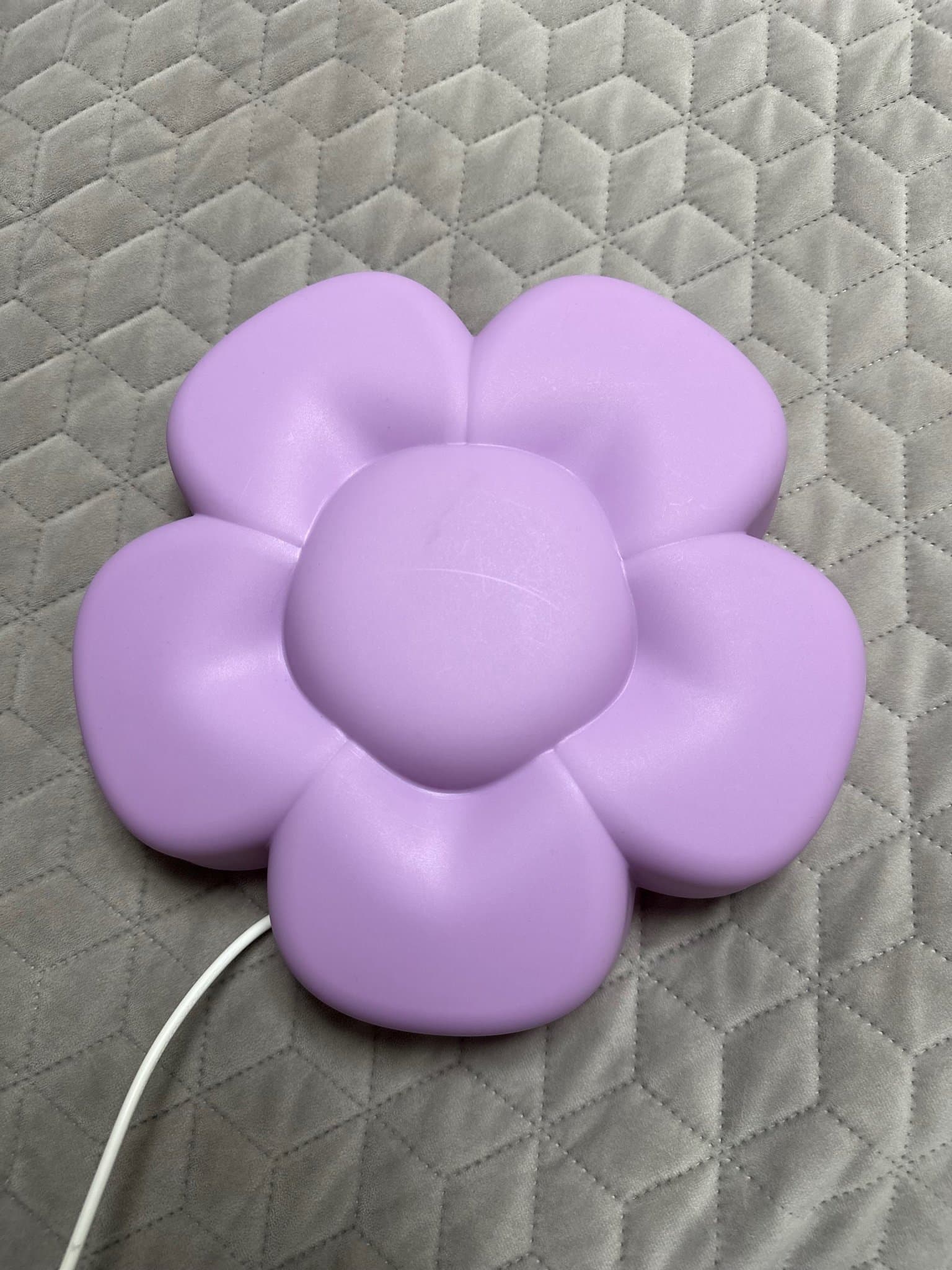 IKEA UPPLYST LED Vägglampa Lila Blomma