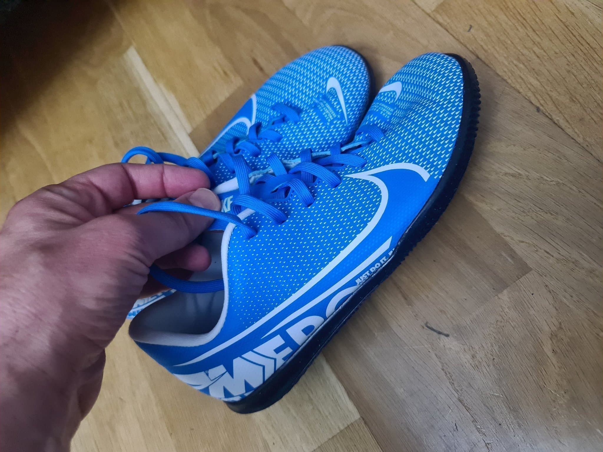 Nike Mercruial Fotbollsskor Blå Strl 37.5