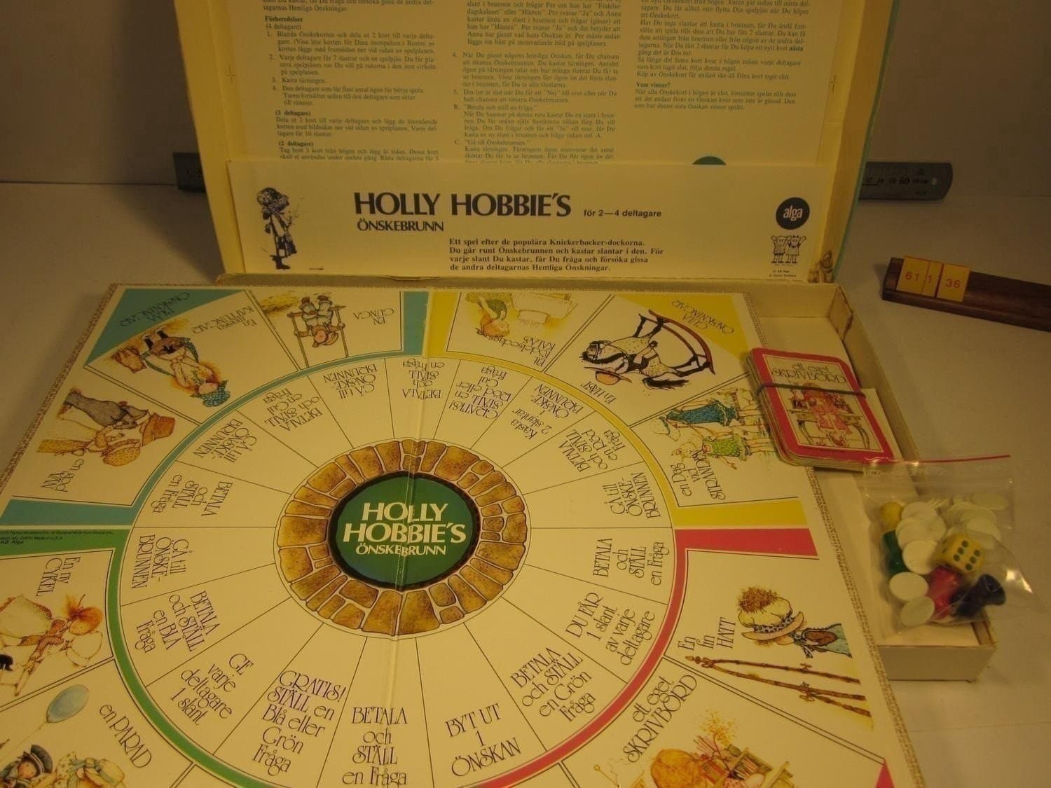 Holly Hobbie´s Önskebrunn, Alga, Komplett, varianten med ....