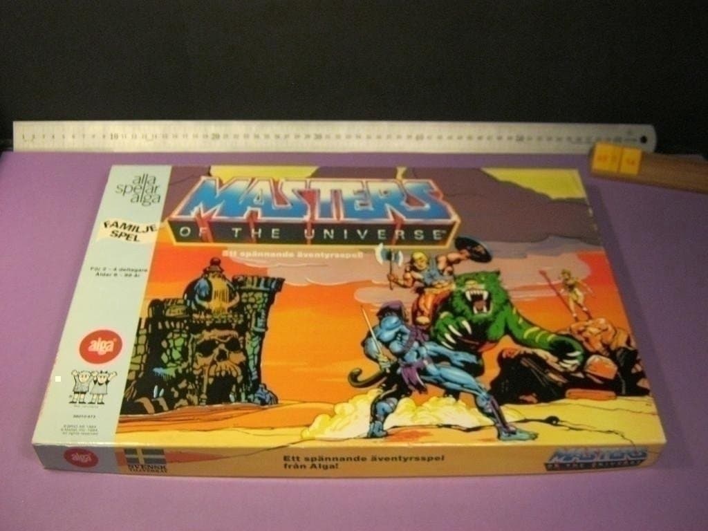 Masters of the Universe MOTU, Alga 1984, Kpl i Mkt fint skick, varianten med ...