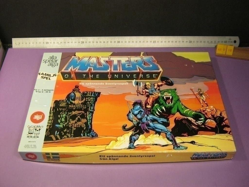 Masters of the Universe MOTU, Alga 1984, Komplett, ov varianten med ... f-mf/mf