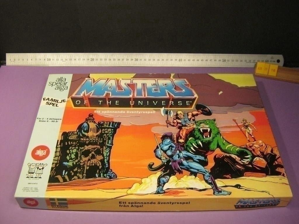 Masters of the Universe MOTU, Alga 1984, Komplett, ovanliga varianten med ...