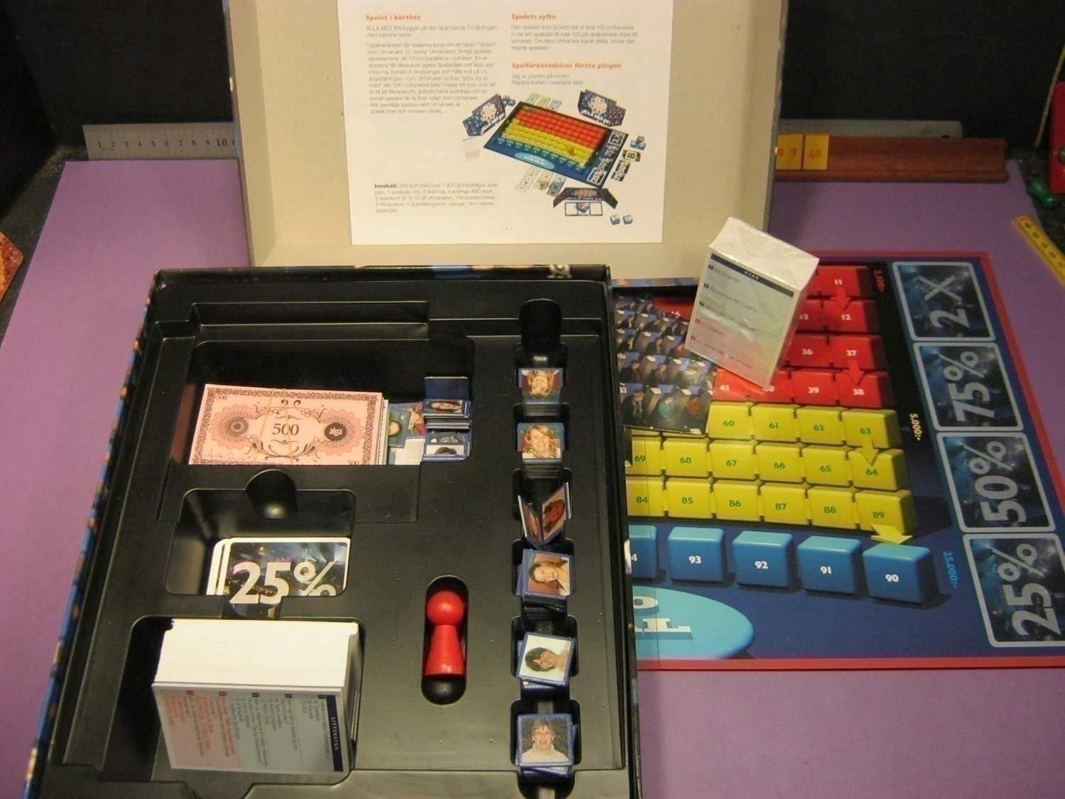 Alla mot en, Alga 2005, Komplett med innehåll i NY-skick