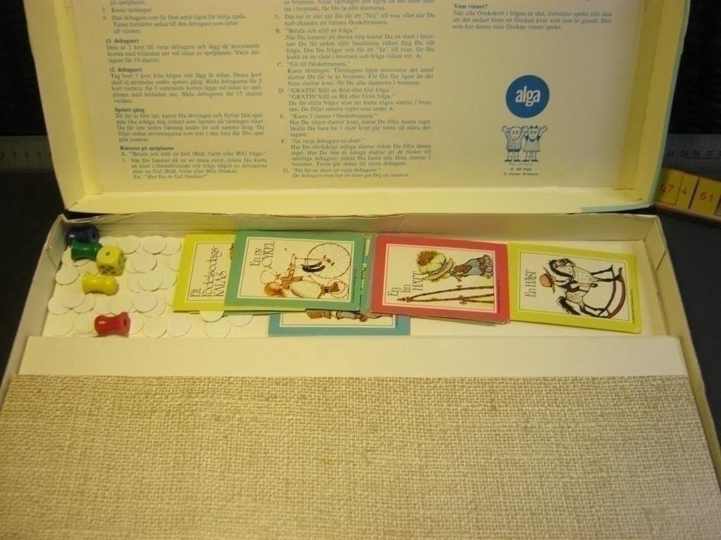 Holly Hobbie´s Önskebrunn, Alga 1976, Komplett, ovanliga varianten