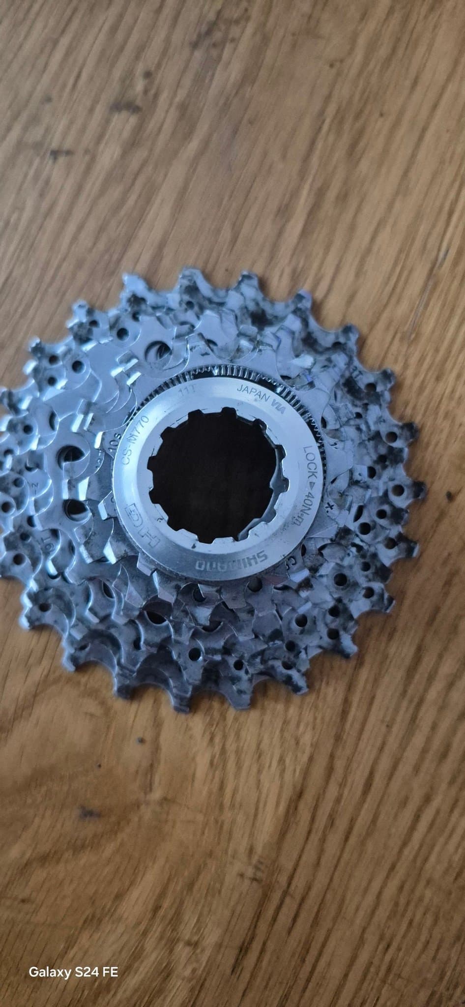 Shimano HG CS-M770 9-Speed Cassette. Helt ny. Max kørt 50km Høj kvalitet og lav