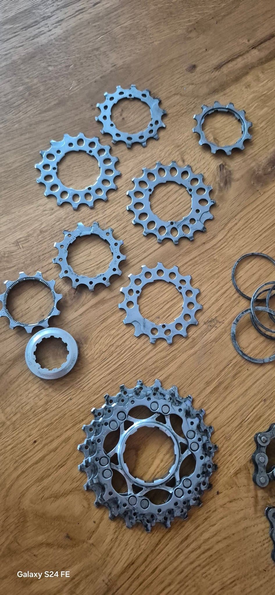 Shimano HG CS-M770 9-Speed Cassette. Helt ny. Max kørt 50km Høj kvalitet og lav