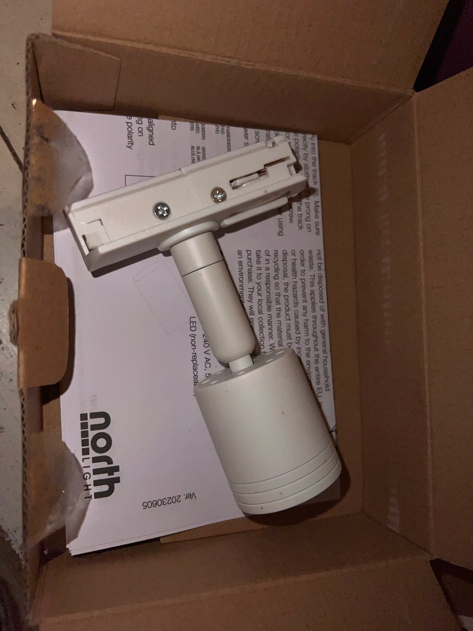 North Light Tracklight Spotlight 3st paket