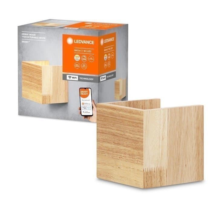 NY LEDVANCE Orbis Wood Vägglampa