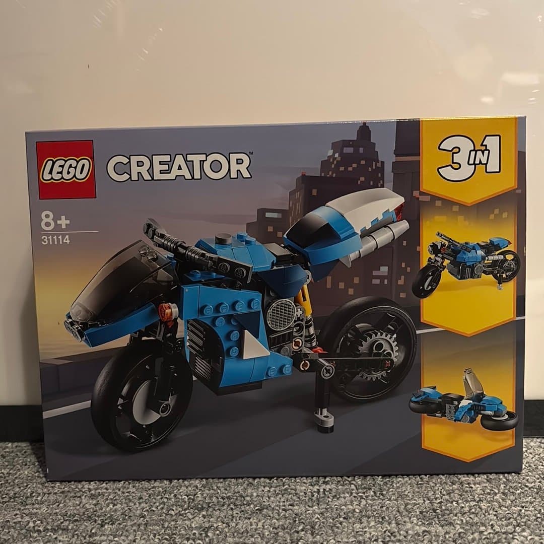 oöppnad - 31114 LEGO Creator 3 i 1 Super Motor Bike