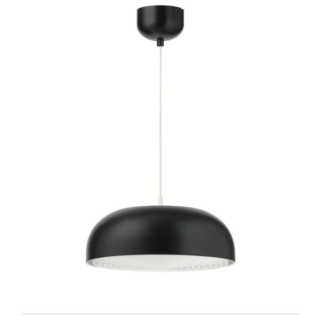Ny ikea NYMÅNE lampa taklampa / pendellampa, antracit 40 cm