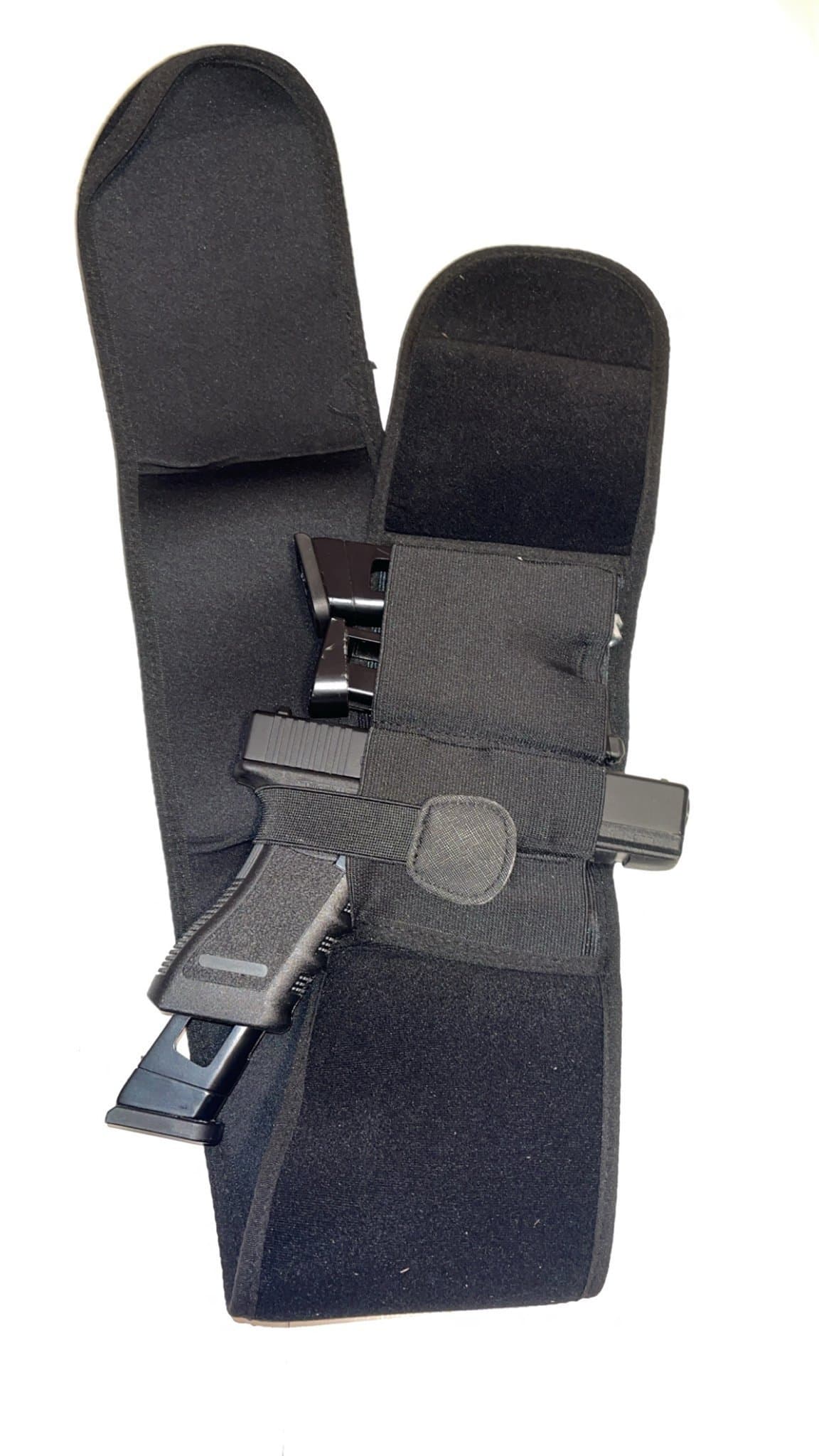 Maghölster (höger) för airsoft pistol med plats för 2 magasin