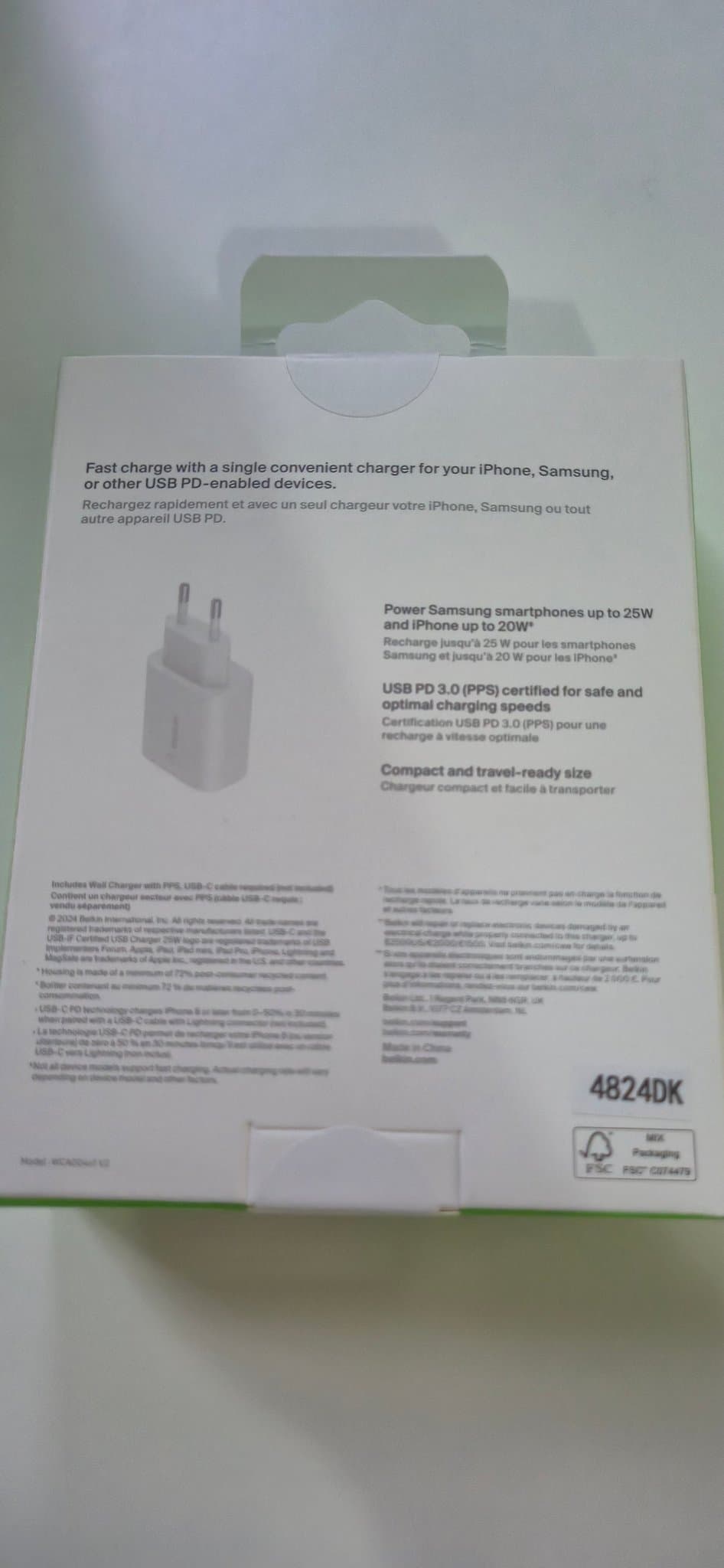 Belkin BoostCharge 25W Väggladdare