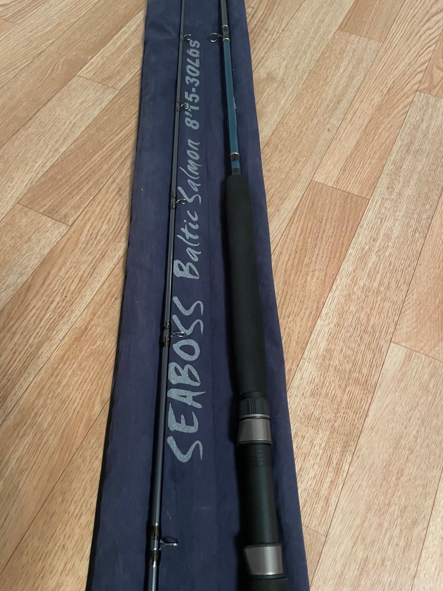 NYTT SEABOSS Baltic Salmon 8' 15-30lbs Trolling/Havsfiskespö + Fodral