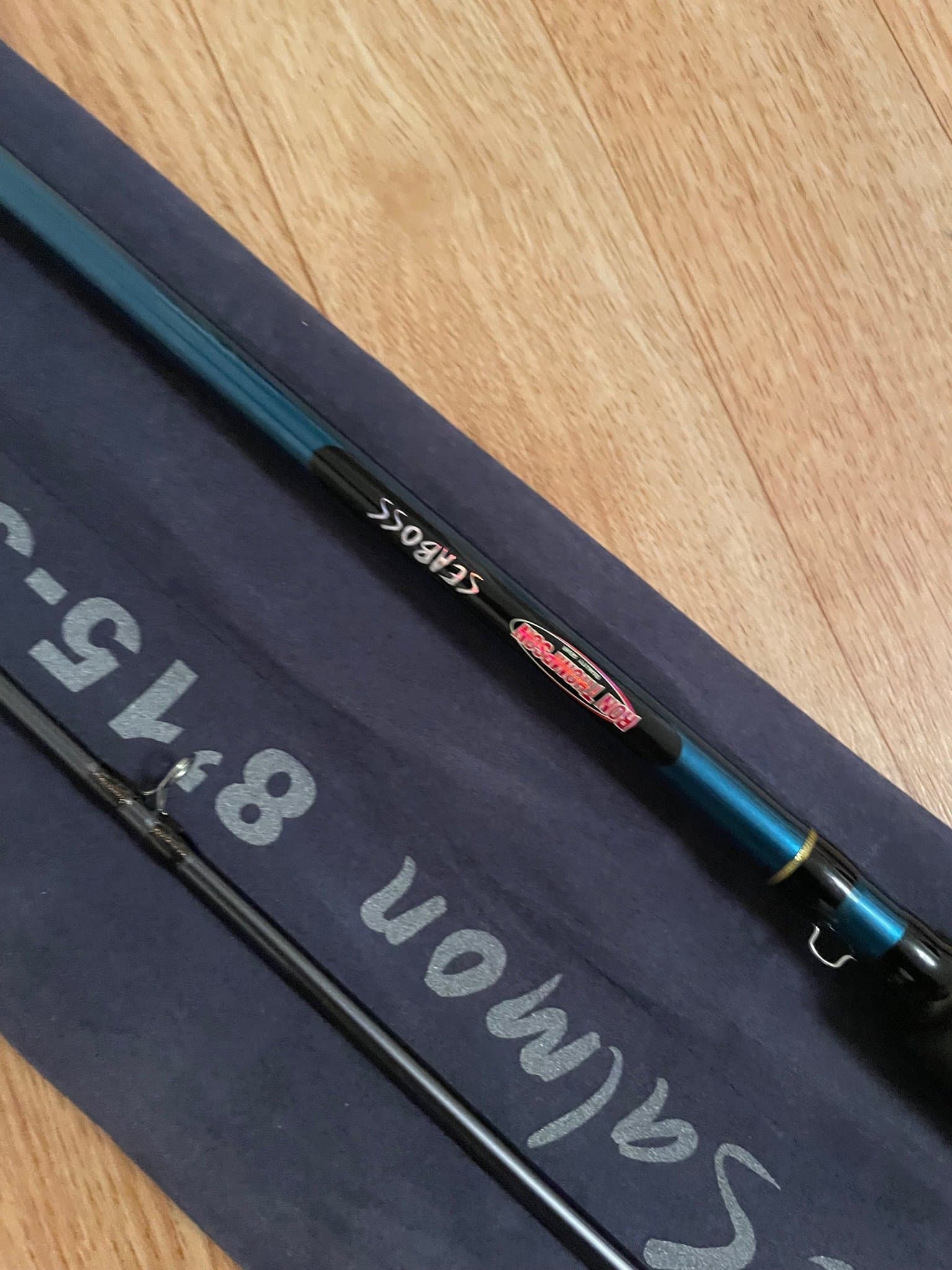 NYTT SEABOSS Baltic Salmon 8' 15-30lbs Trolling/Havsfiskespö + Fodral