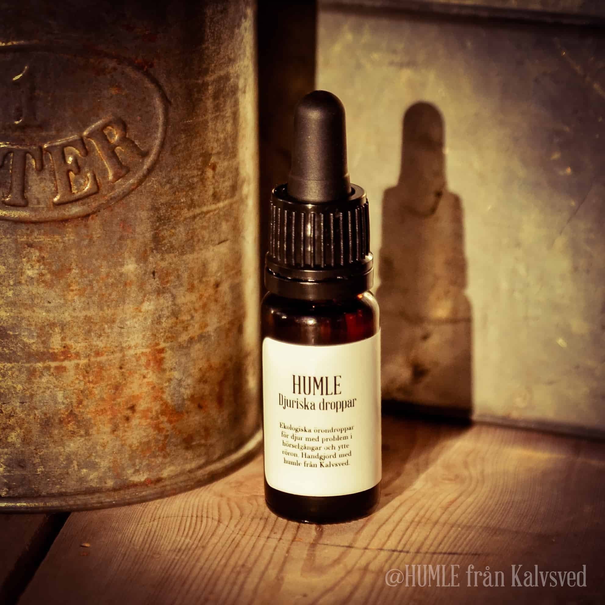 Stor Flaska 30 ml HUMLE Djuriska Droppar Öronrengöring för Djur Ord Pris 785:-
