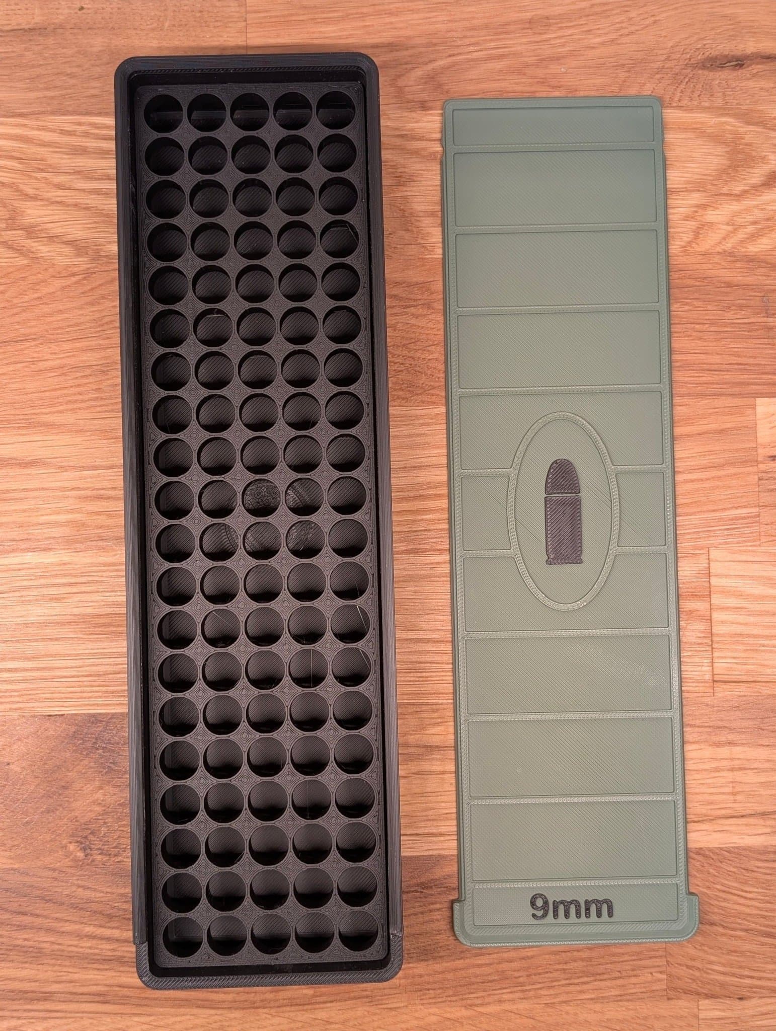 9mm - ammunitionslåda x100