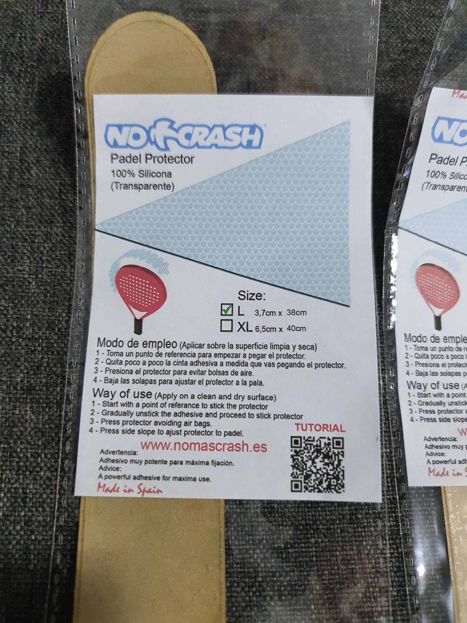 NO CRASH Padel Protector - 2 st