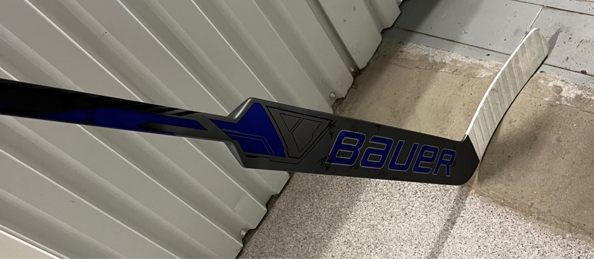 hockey målvaktsklubba Bauer