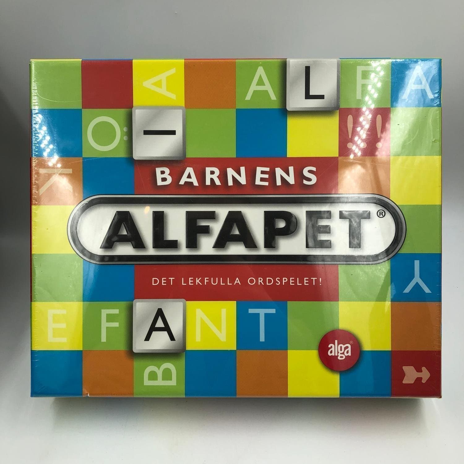 Barnens Alfapet ALGA NYTT 2007 år Inplastat
