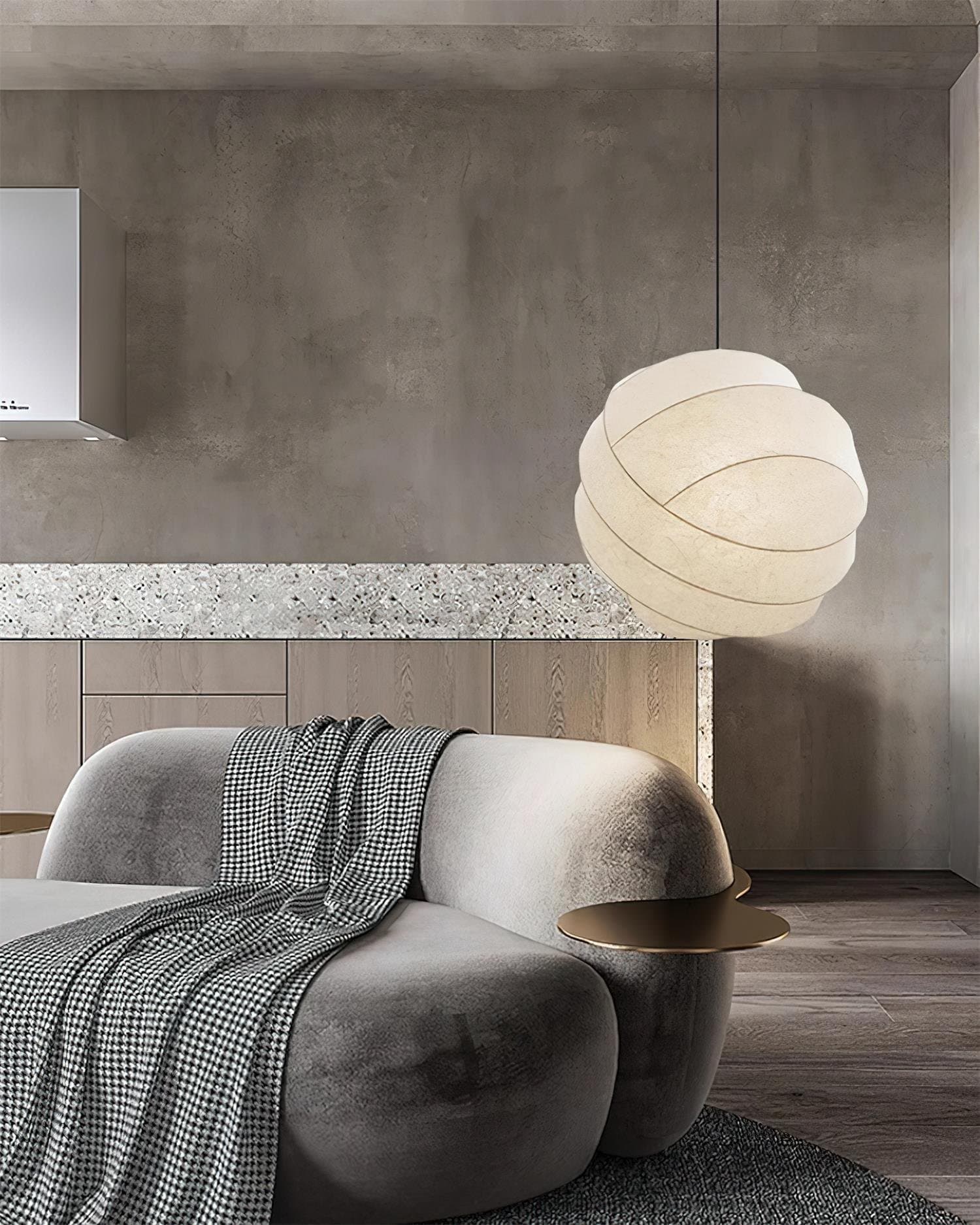 Silk Moon pendel Ø50 – Skandinavisk design – Taklampa