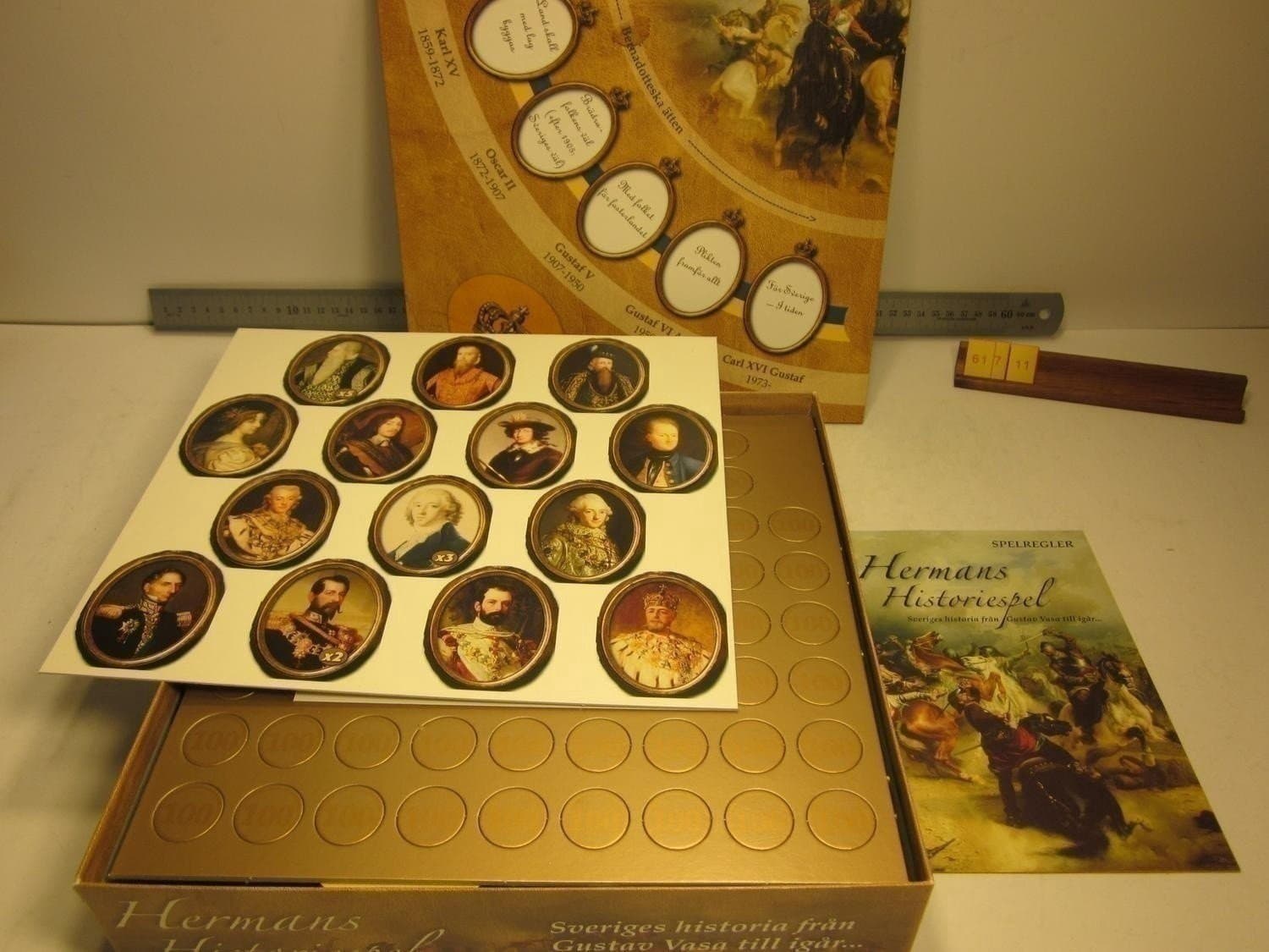 Hermans Historiespel, Kärnan 2005, Komplett i Ospelat Nyskick