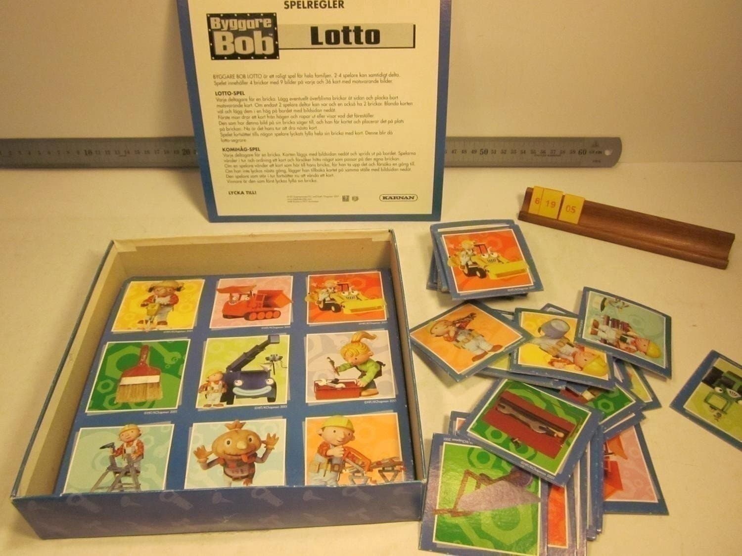Byggare Bob Lotto, Kärnan 2001, Komplett