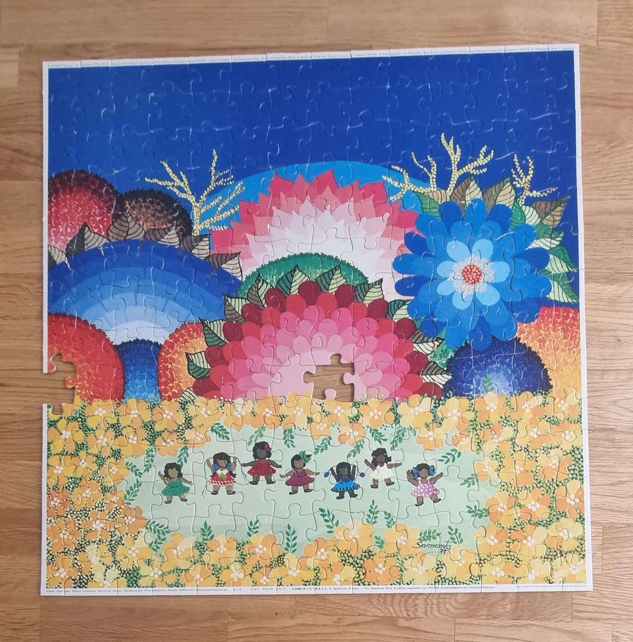 Vintage Unicef Pussel
