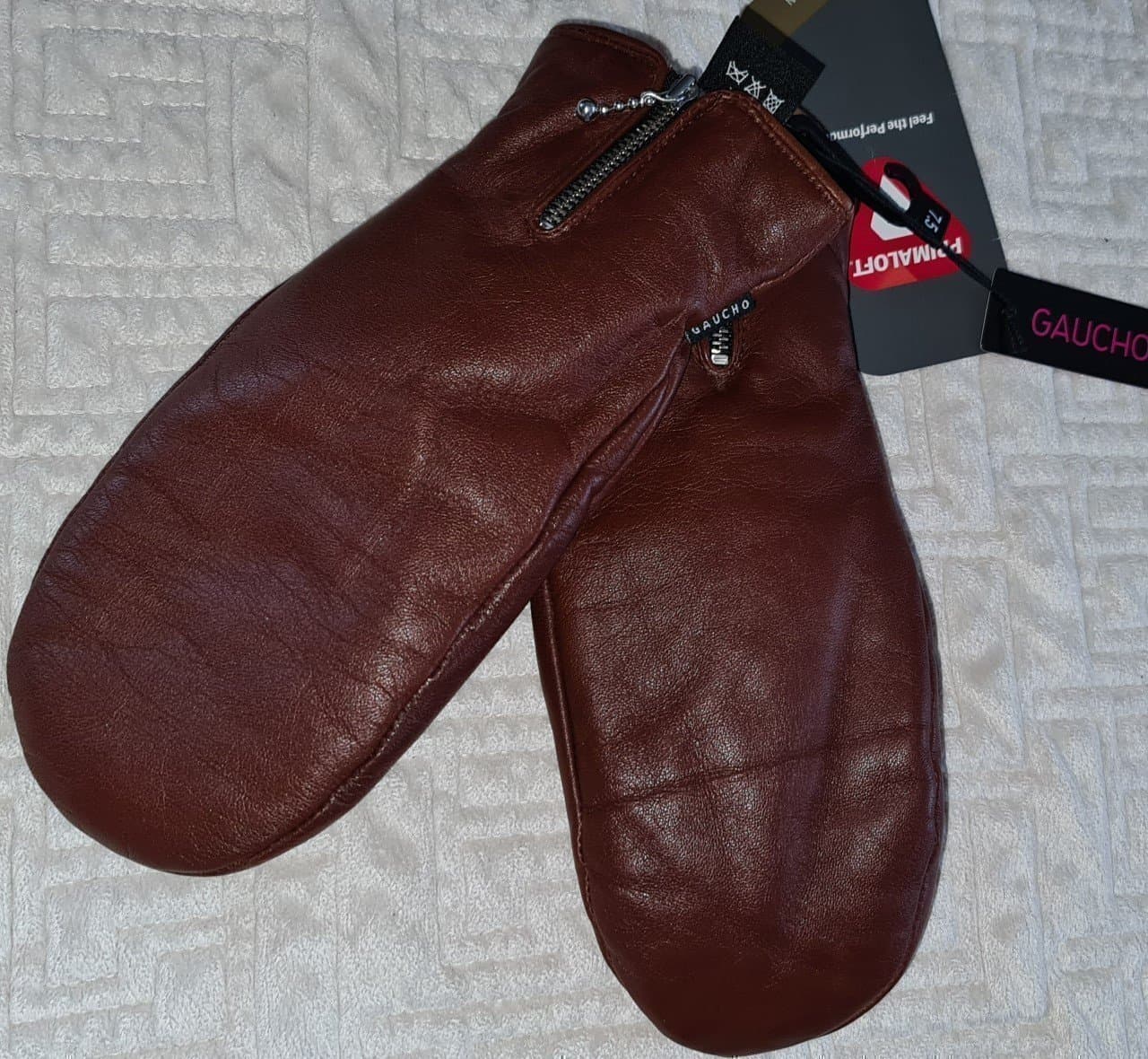 Tumvantar GAUCHO Dam Stl 6 Nya Butikspris 650kr Kastanj Lmmnappa med Dragkedja