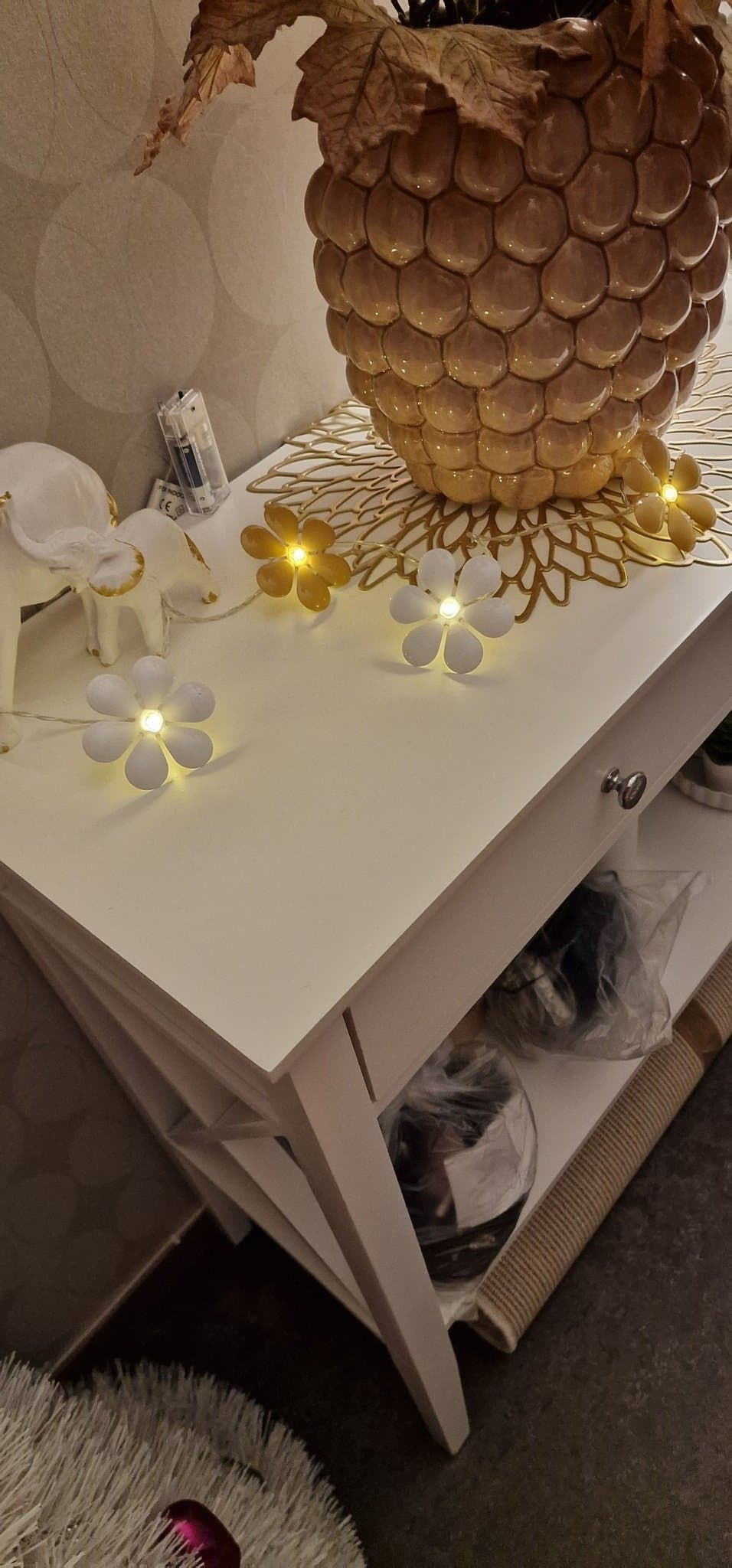 Blomljusslinga. 10 blommor på slingan