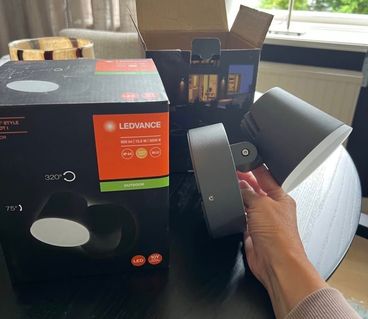 2 st Fasadbelysning LEDVANCE Endura Style Midi Spot