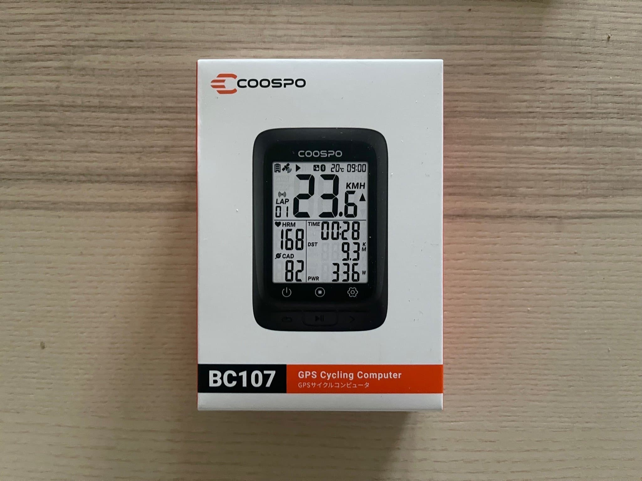 CooSpo BC107 GPS Cykeldator