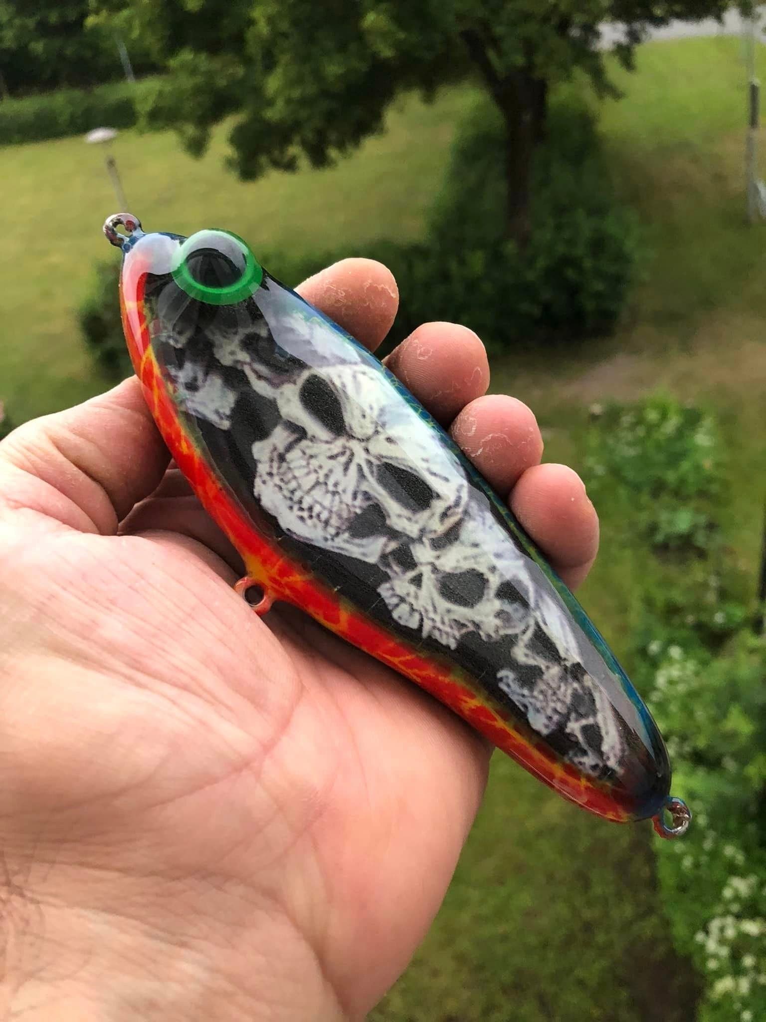 Skallemönstrad fiskedrag