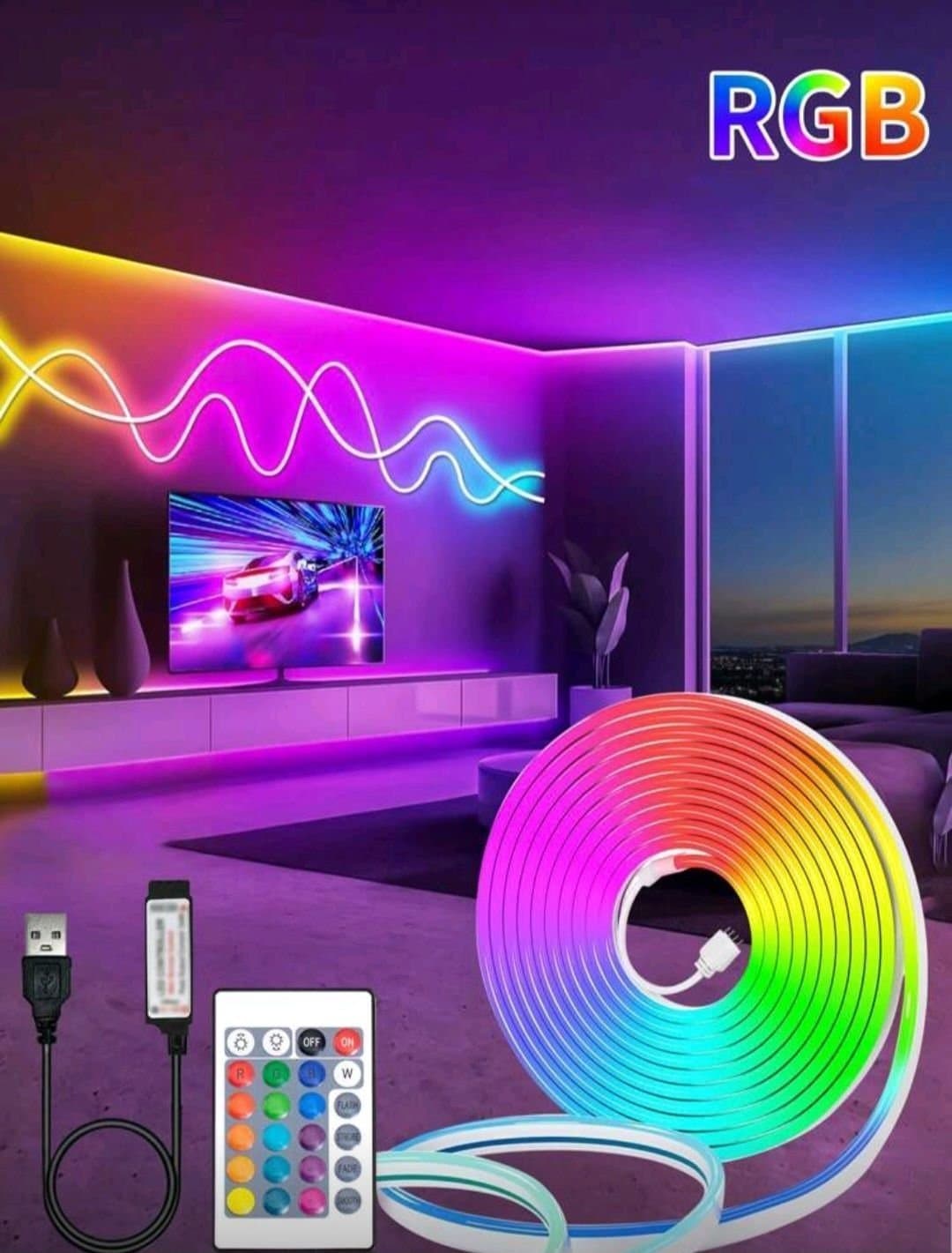 RGB LED Neon Light Strip