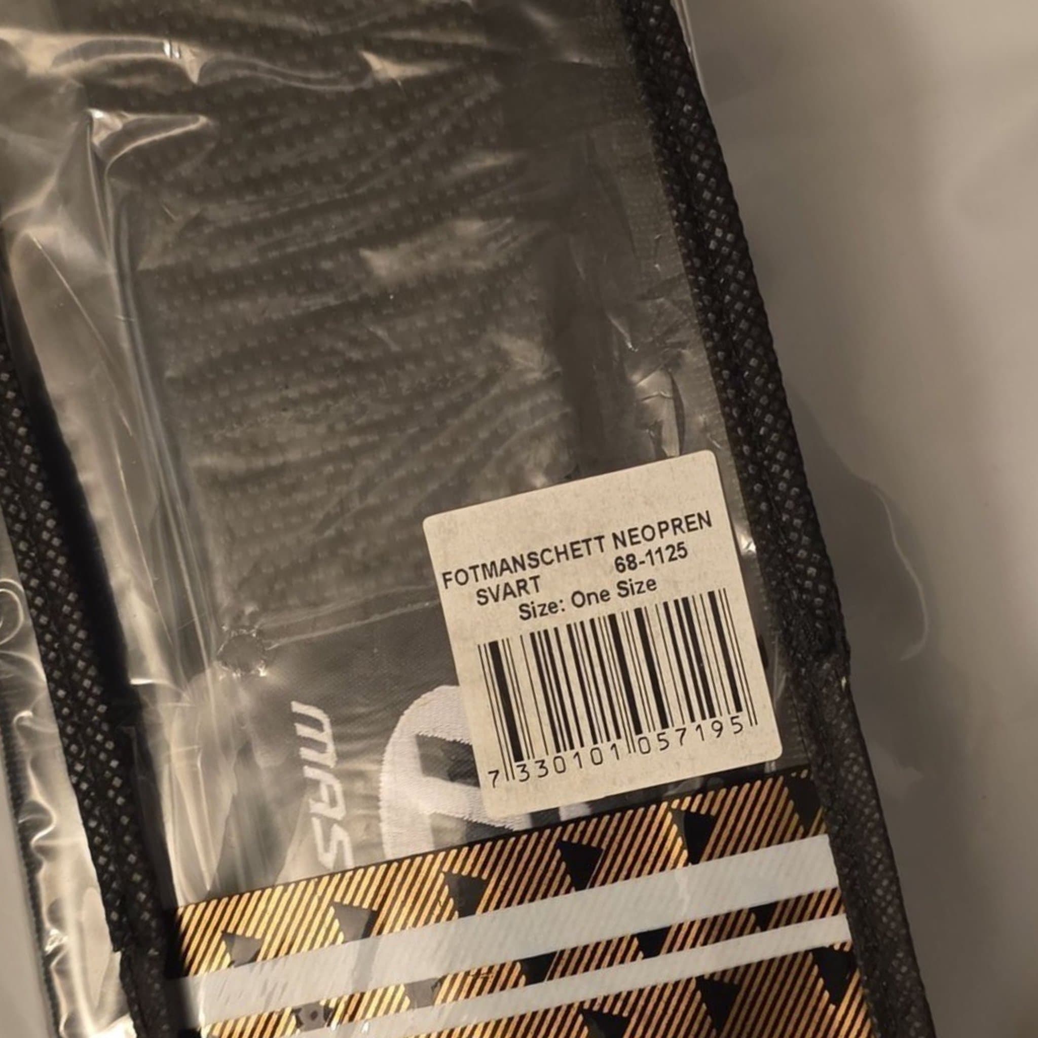 Master Fitness Fotmanschett Neopren - Helt Ny!