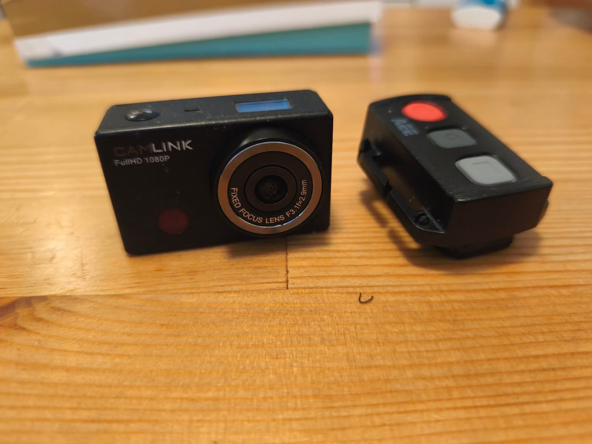 Camlink Full HD 1080p actionkamera med fjärrkontroll