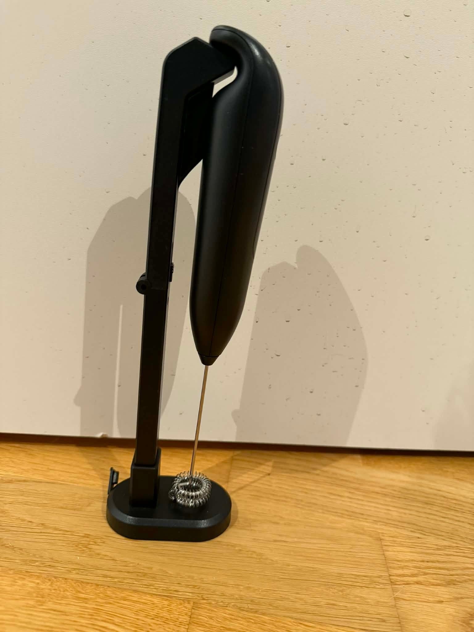 Mini Blender Mjölkskummare Handhållen Skummare Elektrisk Dryckesblandare - Svart