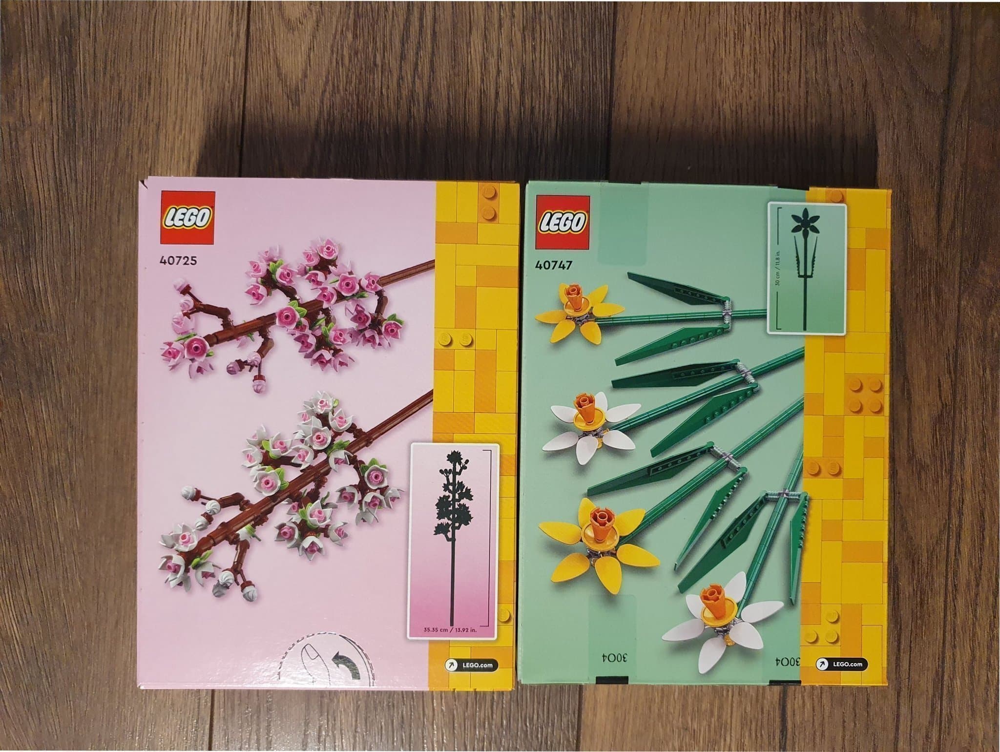 LEGO 40725 & 40747 Blommor