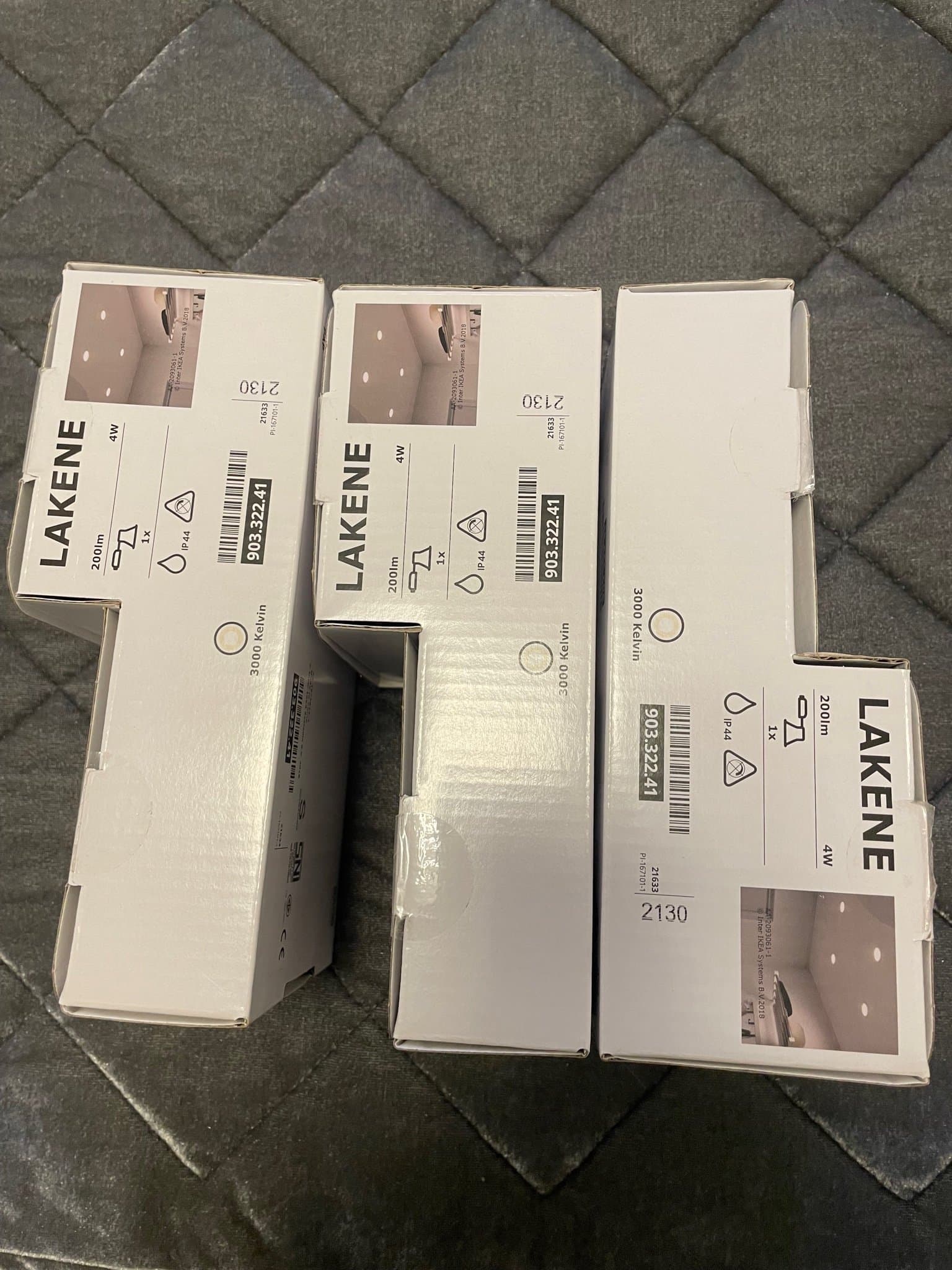 IKEA LAKENE LED-spotlight 200lm 4W