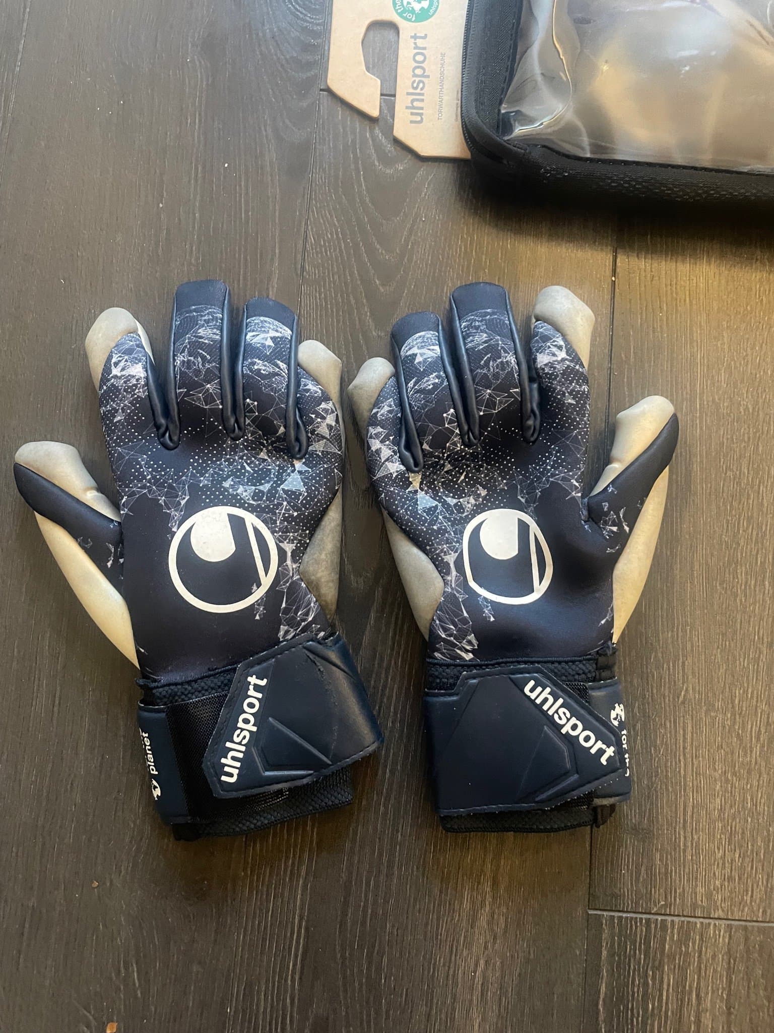 Uhlsport målvaktshandskar storlek 8