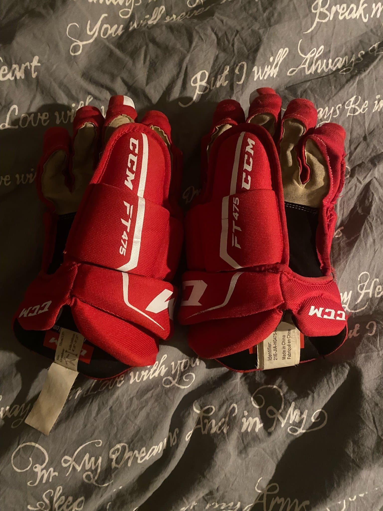 CCM FT475 Hockeyhandskar